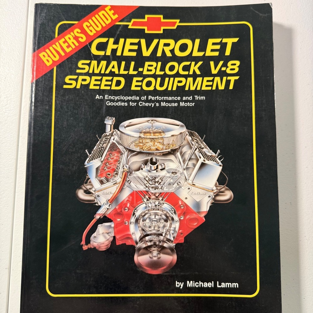 Chevrolet Small Block V-8 Speed‎ Equipment Buyer's Guide Book Michael Lamm